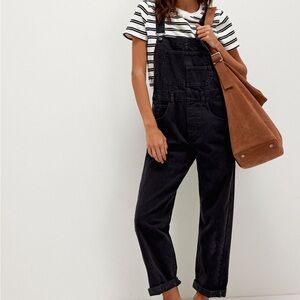 Free People We The Free Ziggy Denim Overalls, Size Small